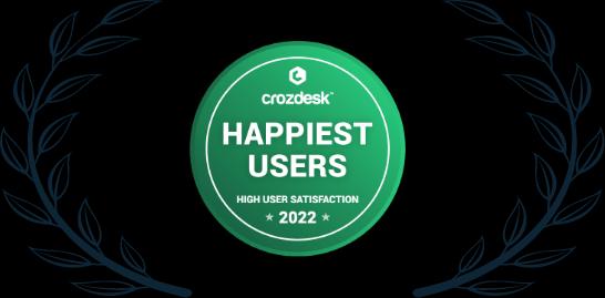 Threatcop Awards- Crozdesk Happiest Users