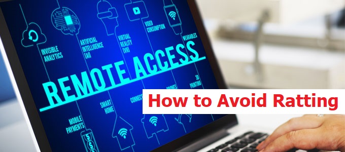 Avoid Remote Access Trojan (RAT Attack)