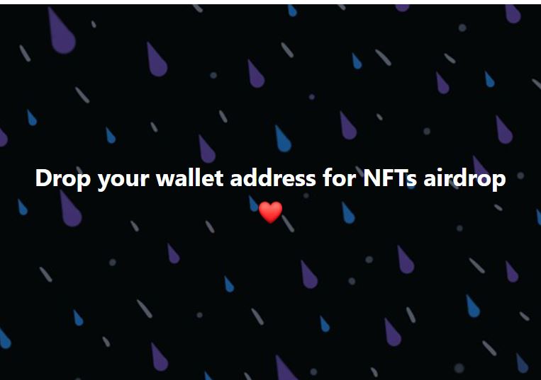 A typical NFT scam