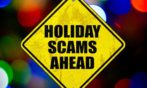 Holiday Scams Ahead Image